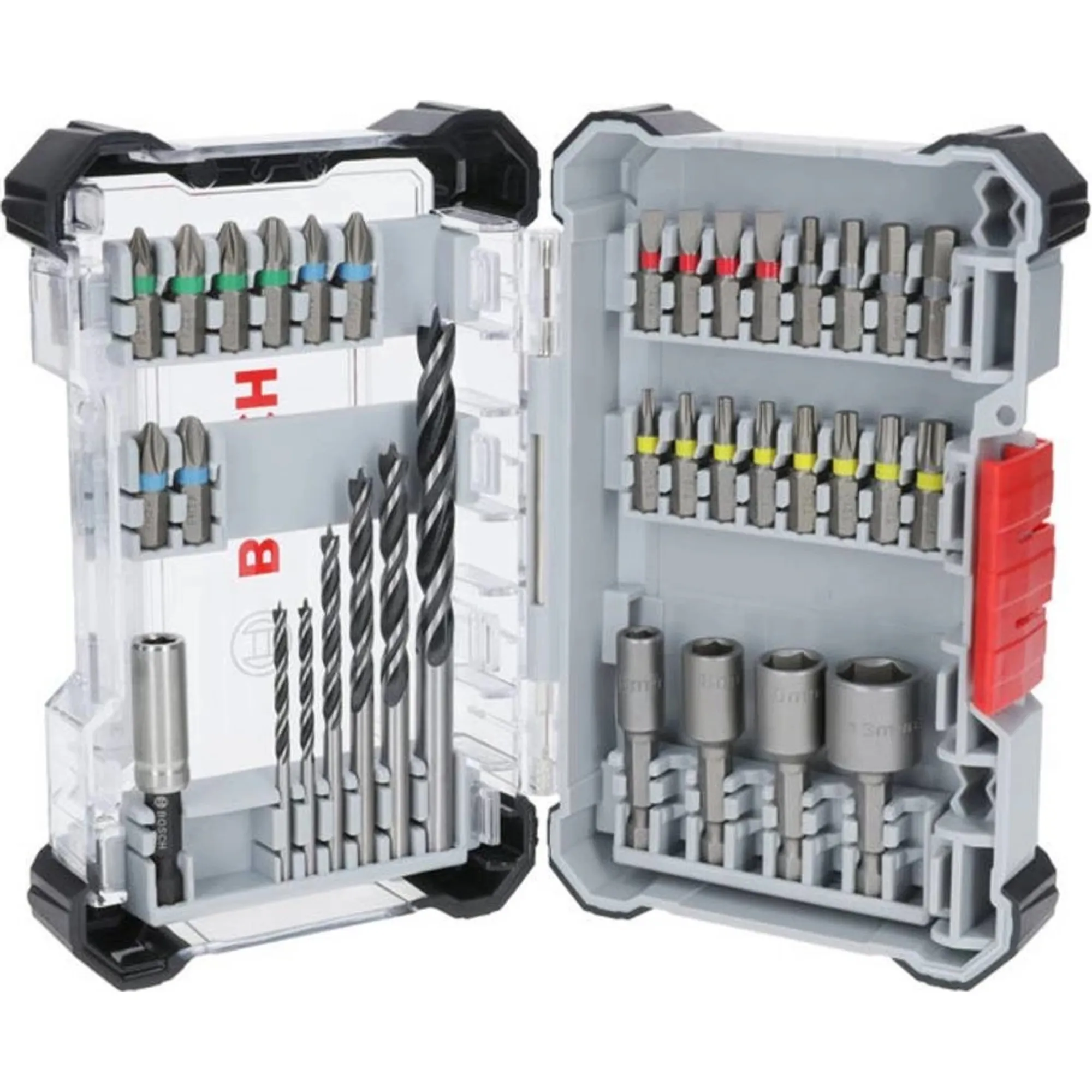 vrták  BOSCH Sada vrtáků do kovu HSS-R v kovové kazetě, 25ks