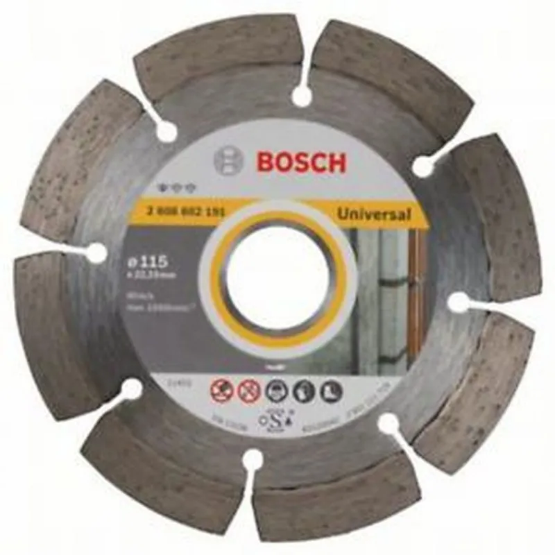 KOTOUČ BOSCH diamantový segmentový universal 115x22,23mm