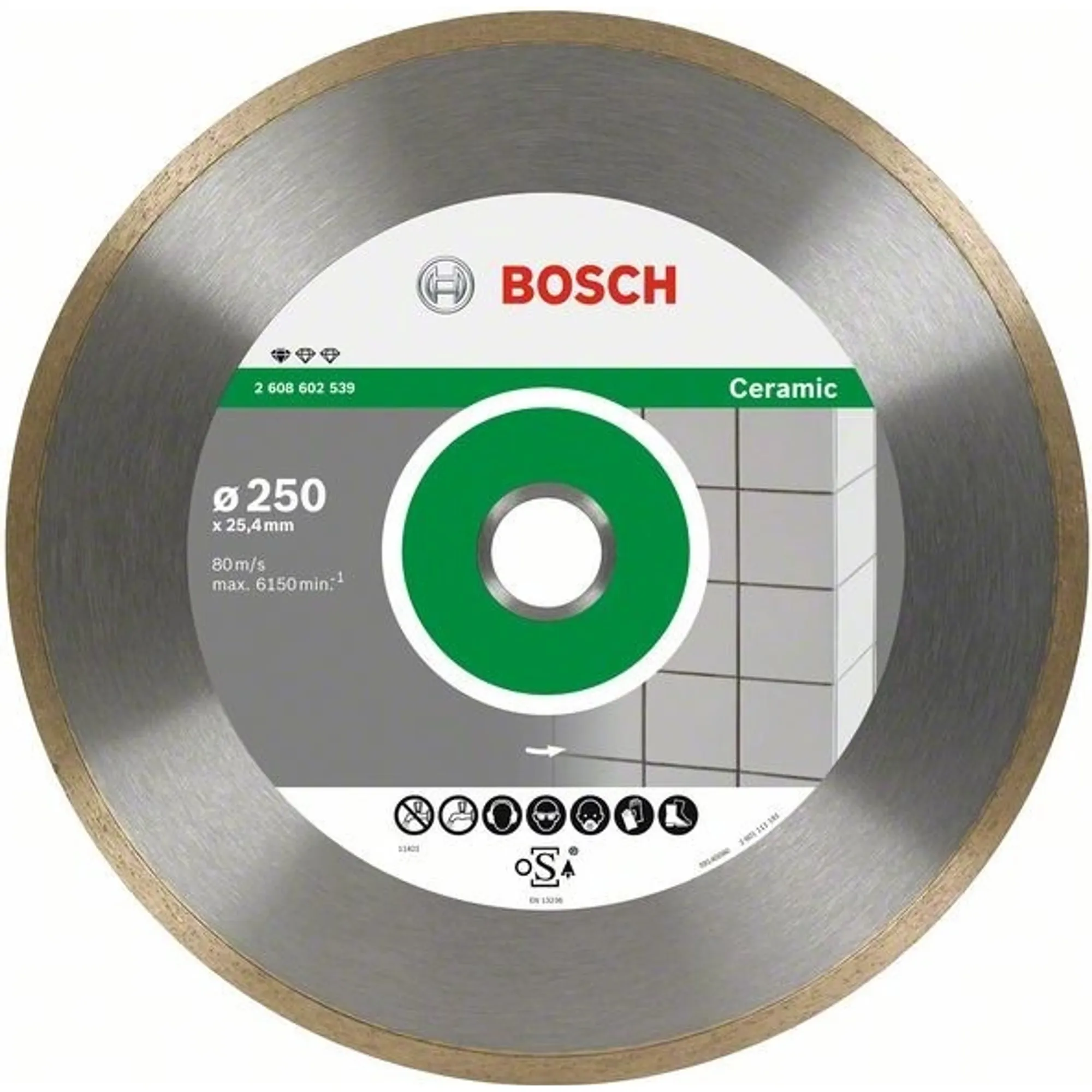 KOTOUČ BOSCH diamantový for Ceramic 180x25,4mm