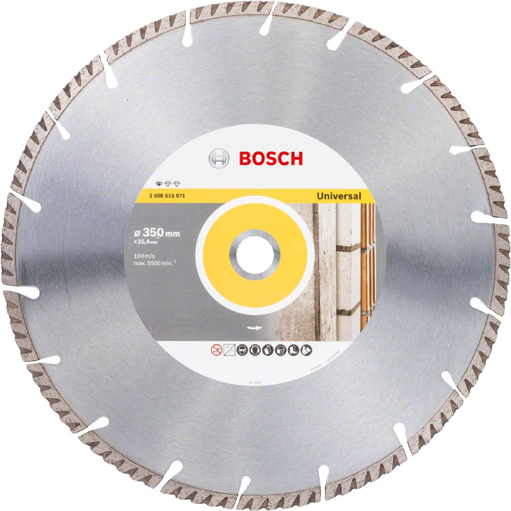 BOSCH Diamantový řezací kotouč PRO Multi Material, 350 × 25,4 mm