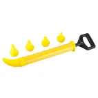 PISTOLE - spárovací plastová, 5x koncovka - FESTA