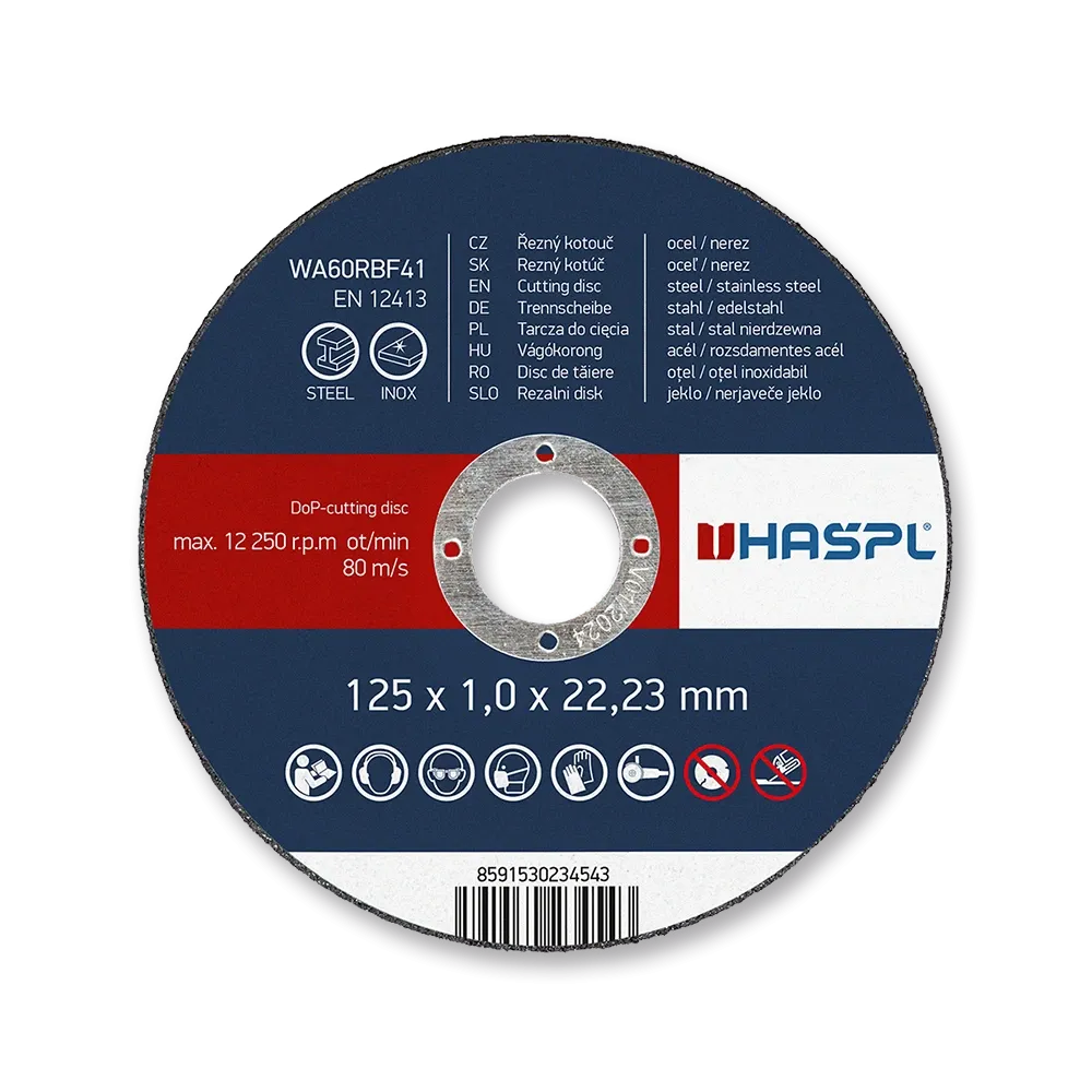 KOTOUČ na ocel INOX 150x1.6x22.2mm  WURTH, Bosch