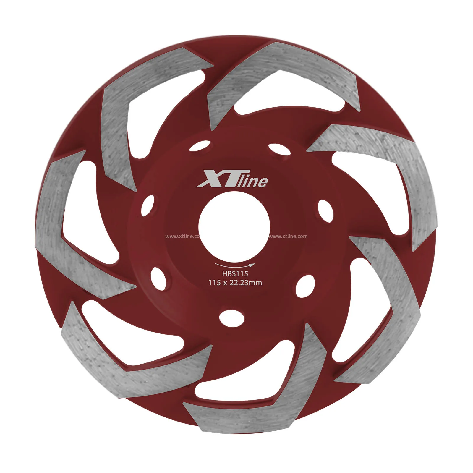 Kotouč diamantový brusný XT-line 115x22.2mm S-segment