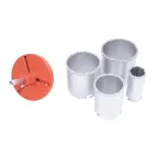 vykružovací korunka diamantová  STAVTOOL - sada 33,53,63,83mm