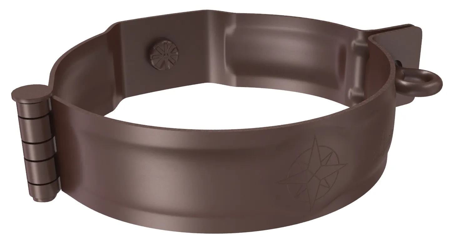 StabiCor ALU  hnědý 100  objímka svod.roury