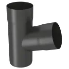 StabiCor M  černý 80/80  odbočka svod.roury 72st