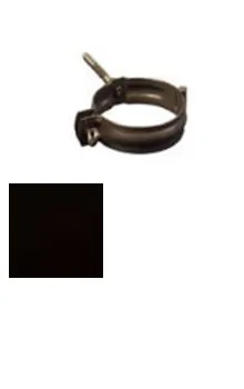 StabiCor M  černý 100/200  objímka svod.roury + šroub 200