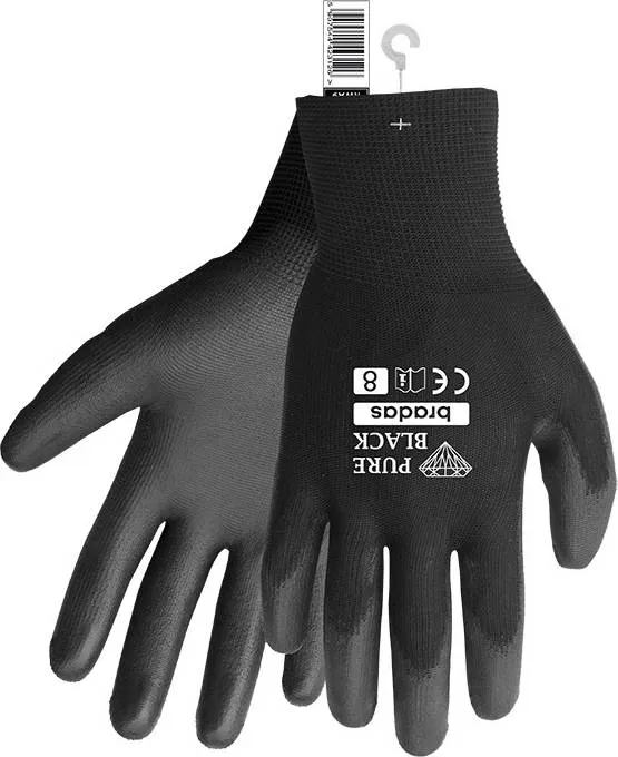 Rukavice  BRADAS black wolf č.10