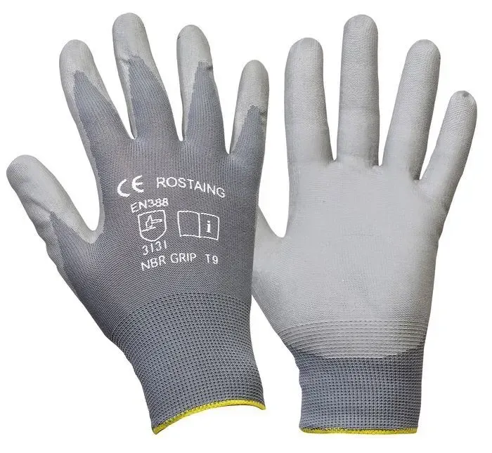 ROSTAING rukavice nbrgrip - zelená 10