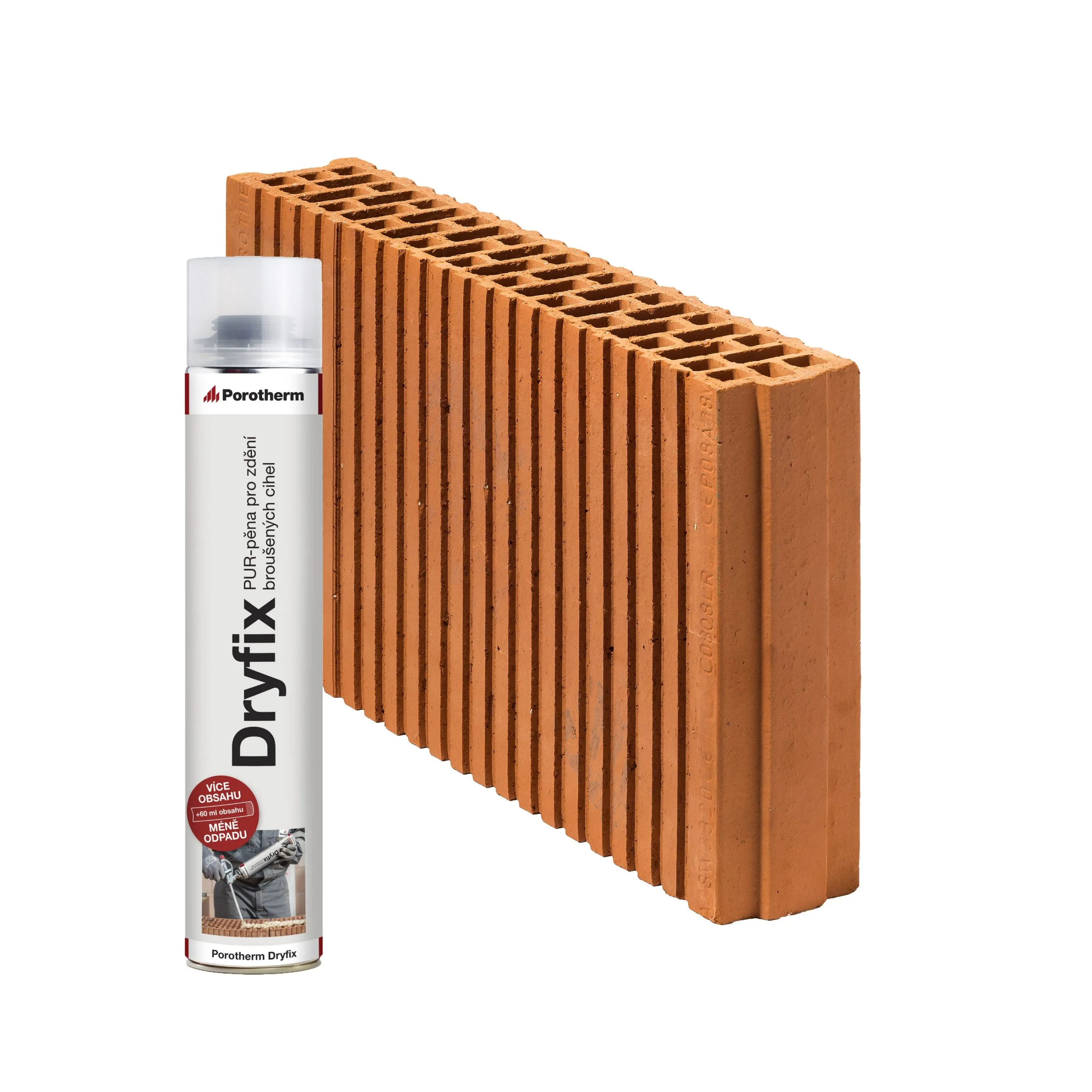 POROTHERM Profi DRYFIX   8,  80x497x249mm, P8/12,    128ks/pal
