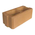 PRESBETON Tvarovka plotová Simple Block HX 1/20/AF 400×200×150 mm hladká okrová (84)