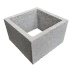 PRESBETON Tvarovka sloupková ST 400×400×250 mm hladká přírodní (30)