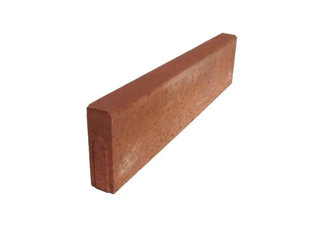 PRESBETON Obrubník chodníkový ABO 16-10 1000×80×250 mm hnědý (33)