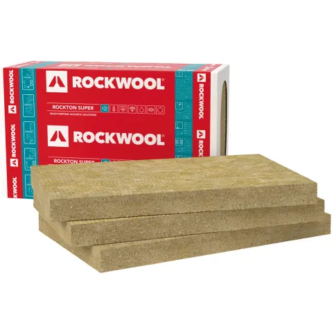 ROCKWOOL Izolace tepelná Rockton Super 60 mm 1000×610 mm