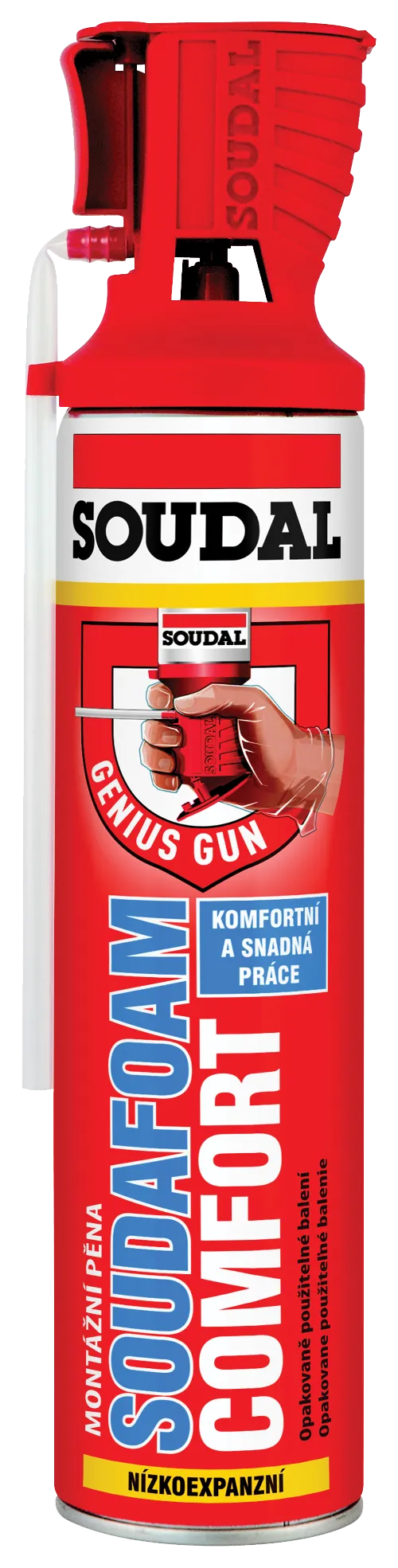 SOUDAL Soudafoam Comfort GENIUS GUN - 600ml