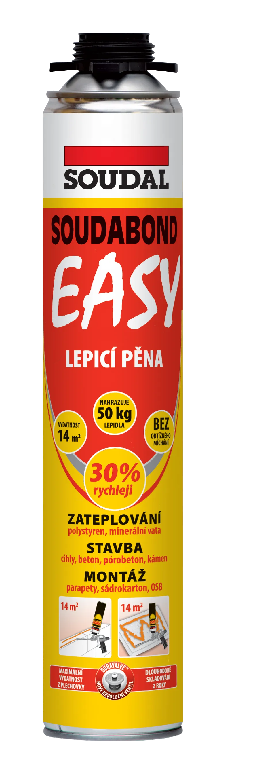 SOUDAL Soudabond EASY pistolová - 750ml
