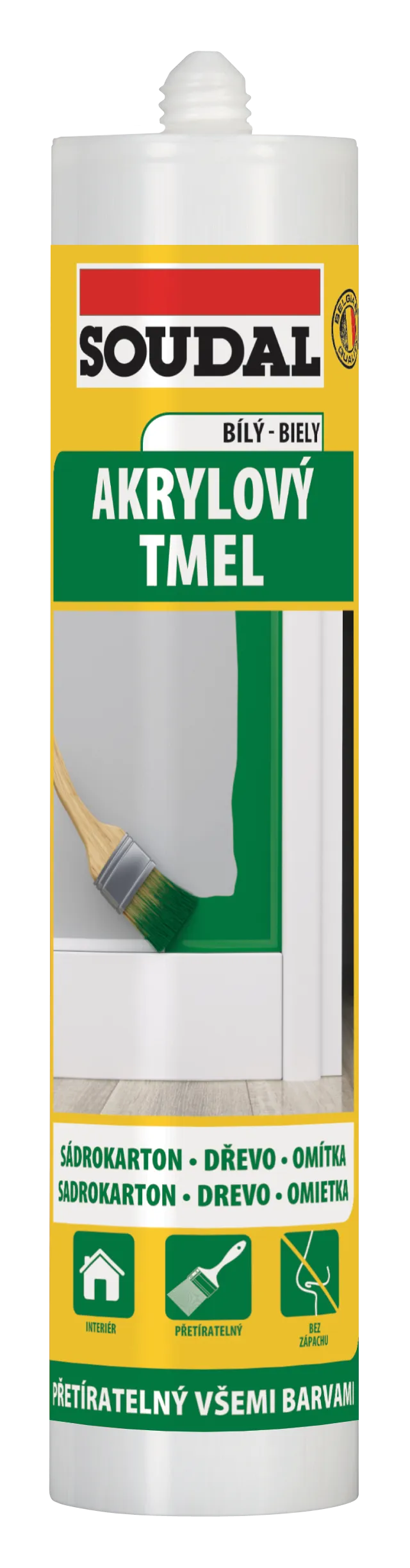 SOUDAL Akrylový tmel - 280ml