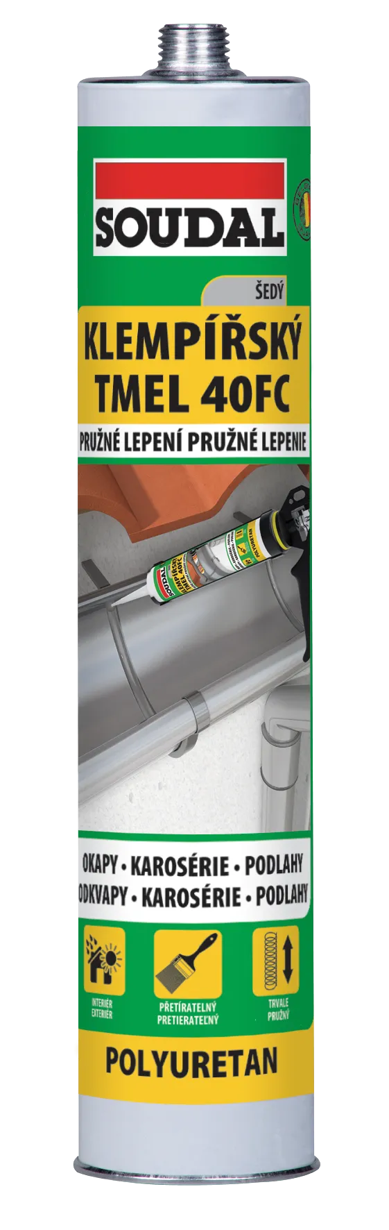 SOUDAL Klempířský tmel 40FC - 280ml