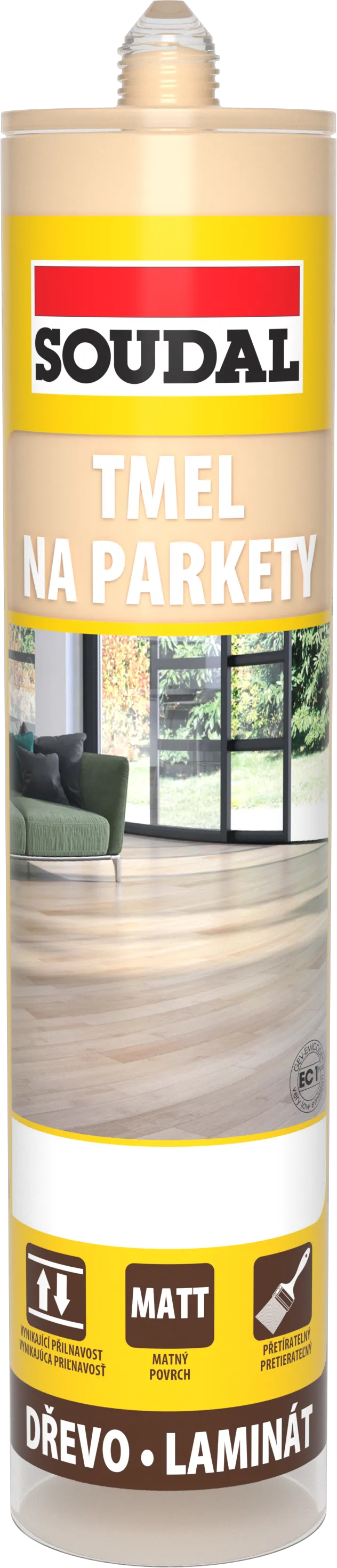 SOUDAL Tmel na parkety  teak - 280ml