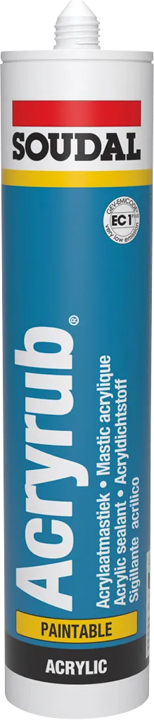 SOUDAL Acryrub bílý - 600ml
