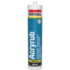 SOUDAL Acryrub bílý - 600ml