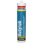 SOUDAL Butyrub  bílý - 600ml