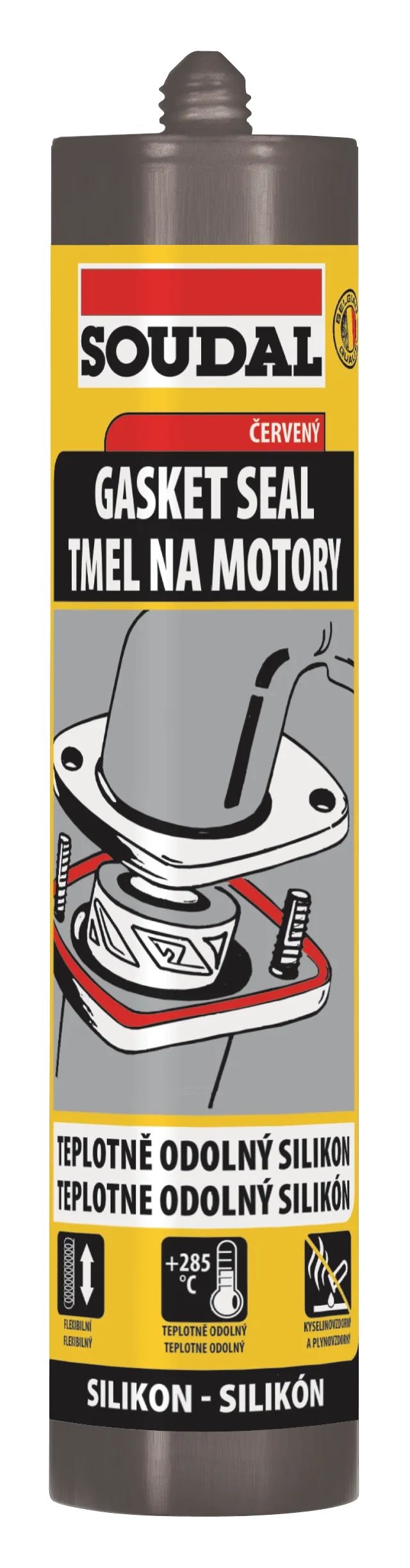 SOUDAL GASKETSEAL Tmel na motory - 310ml