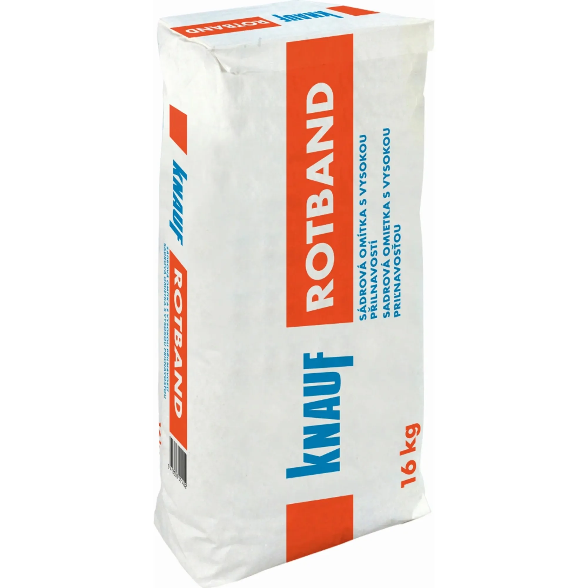KNAUF  ROTBAND, lehčená sádrová omítka jednovrstvá, 16kg