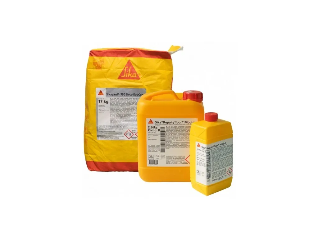 Sikagard 750 Deco EpoCem 3komp.strukturovaná omítka, 21kg