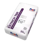 PROFIBAUSTOFFE ESTRICH TBR 2mm, univerzální cementový potěr pro spády, 30MPa, 30kg