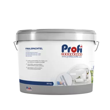 PROFIbaustoffe profi finalspachtel pro celoplošné stěrkování zdiva, 25kg