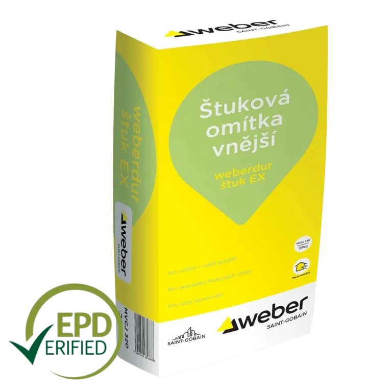 WEBER  MVCJ 320 štuk vnější 0,5mm, 25kg, 42p/pal
