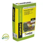WEBER  MVC 691 univerzál zdicí a omítací malta, 1mm, 25kg, 42p/pal