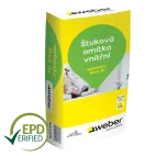 WEBER  MVJ 310 štuk vnitřní 0,5mm, 25kg, 42p/pal