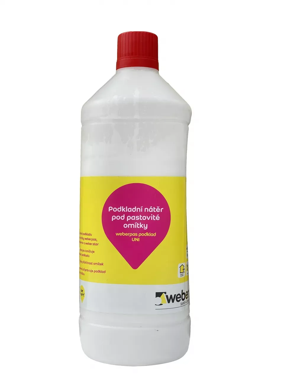 TERR.podkladní nátěr weber.pas UNI bílý,  1kg
