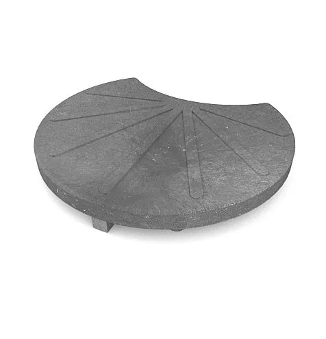 TRANSFORM Zahradní nášlapný dílec, průměr 400, šedá