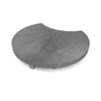 TRANSFORM Zahradní nášlapný dílec, průměr 400, šedá