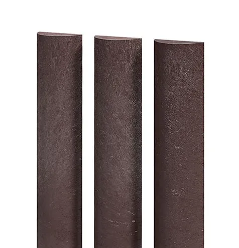 TRANSFORM Plotovka 79 × 35 mm, délka 1,0 m, půlkruhová, hnědá