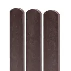 TRANSFORM Plotovka 78 × 21 mm, délka 0,6 m, s půlkulatou hlavou, hnědá