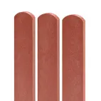 TRANSFORM Plotovka 78 × 21 mm, délka 0,6 m, s půlkulatou hlavou, cihlová