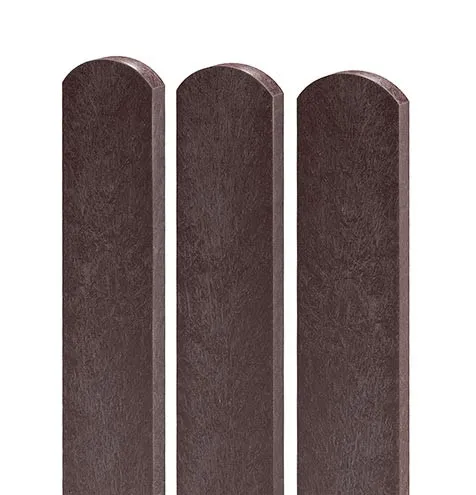 TRANSFORM Plotovka 78 × 21 mm, délka 0,8 m, s půlkulatou hlavou, hnědá