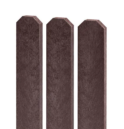 TRANSFORM Plotovka 78 × 21 mm, délka 0,6 m, s tříhrannou hlavou, hnědá