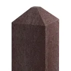 TRANSFORM Hranol 92 × 92 mm, délka 2,0 m, diamant, hnědá