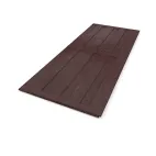 TRANSFORM Deska s dezénem 2000 × 800 × 30 mm, plotová, hnědá