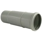 V  HT prodloužené hrdlo šedé, HTL100- DN -110mm