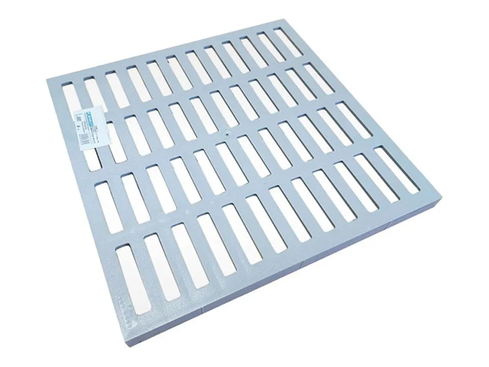 V mřížka s rámem 300x300 pochůzná plast