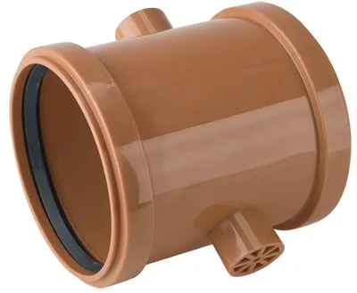 V  KGU převlečné hrdlo s úchytem DN 160mm, oranžové