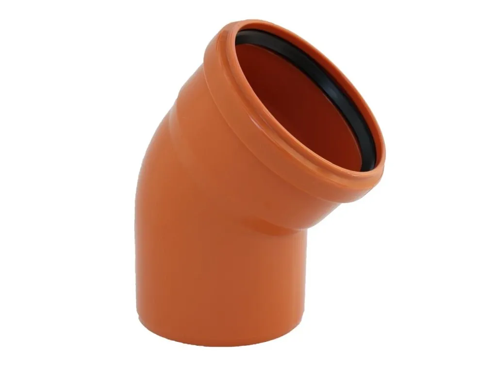 V  KGB koleno 110/45°, oranžové