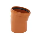 V  KGB koleno 125/15°, oranžové