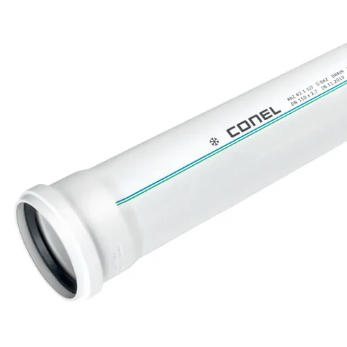 V   trubka Drain DN 110, 3000mm s hrdlem CONEL